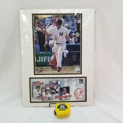Alex Rodriguez damon jeter matsui NY Yankees 2007 USPS ISSUE TEAM STAMP-POSTER - Image 1 of 4