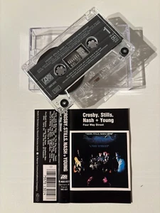 CROSBY STILLS NASH & YOUNG - FOUR WAY STREET (UK CASSETTE TAPE) - Picture 1 of 5