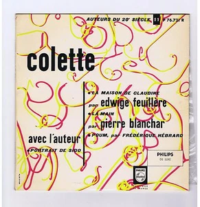 LP 25 CM COLETTE (SOMMERPORTRÄT) EDWIGE FEUILLERE PIERRE BLANCHAR F.HEBRARD - Bild 1 von 1
