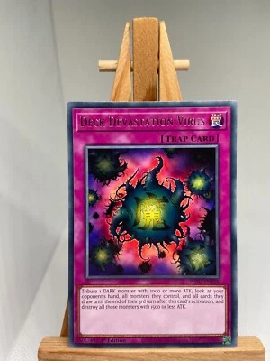 Deck Devastation Virus - Rare 1st Edition WISU-EN058 - NM - YuGiOh - Image 1 of 2