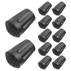 Anti Wear Rubber Tip End Cap for Trekking Poles Hiking Sticks Canes 12 Pack