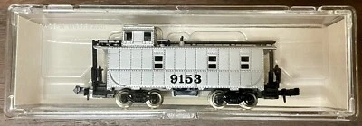 🚂 N Scale Model Power 3288 Silver Cupola Steel Caboose #9153 C-10 Brand New NOS - Image 1 of 4