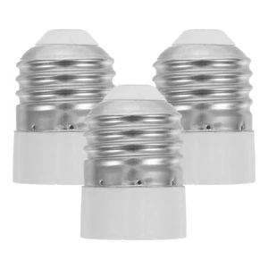 3 Pcs E27 to E14 Lamp Head Converter Light Bulb Extension Socket - Picture 1 of 12
