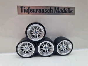 1:18 BMW Echt Alu Felgen Audi VW Mercedes Opel BMW Tuning - Bild 1 von 1