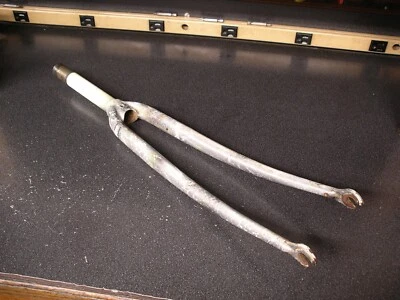 Vintage Tange Chrome-Moly Road Fork, 1" threaded, 161mm Steerer tube, 700c - Image 1 of 4