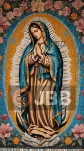 Virgen de Guadalupe Digital Wallpaper Image Art Desktop Picture Photo Background - Picture 1 of 1