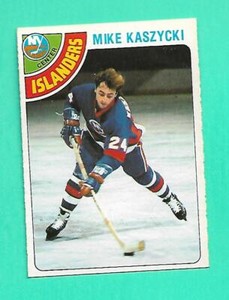 (1) MIKE KASZYCKI 1978-79 O-PEE-CHEE # 171 ISLANDERS ROOKIE EX/EX+CARD (F1847)  