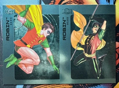 2025 Upper Deck Skybox Metal Universe Batman Robin (Tim Drake&Jason Todd) AquaFX - Image 1 of 4