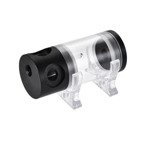 Water Cooling Tank 50mm x 110mm Acrylic and Acetal 1 In 3 Out for PC CPU Cooled - Afbeelding 1 van 6
