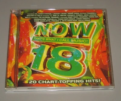 Now That's What I Call Music! 18 CD U2 Gwen Stefani Snoop Dogg Lindsay Lohan - Image 1 of 4