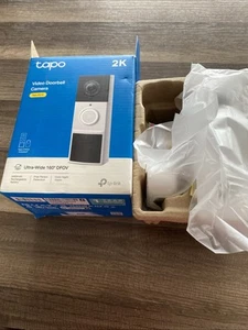 TP-Link Smart Video Doorbell Camera Wireless with Chime, 2K with Full Color /az - Picture 1 of 8