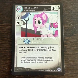 My Little Pony CCG Vidala Swoon Mane Manager Card Alpha 70F Rare Earth Pony - Bild 1 von 2