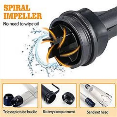 Electric Gravel Cleaner Aquarium Fish Tank Automatic Siphon Vacuum Water Change - Image 1 of 4