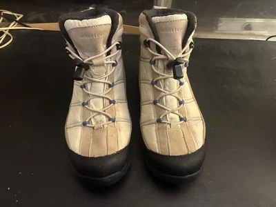 Lands End Mujer Marfil Botas de Nieve Talla 7 1/2 B Foto 1 de 4