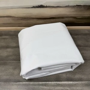 Pottery Barn (1) Peace & Quiet Noise-Reducing Blackout Curtain 50”x108” White - Picture 1 of 7