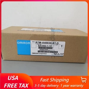Omron R7M-A40030-S1-D Servo Motor New One Fast Shipping R7MA40030S1D - Picture 1 of 2