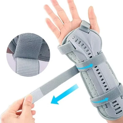 Double-sided Wrist Fixed Strap Adjustable Thickened Splint Wrist Brace Splint - image 1 of 4