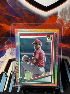 2025 Donruss Baseball Chase Burns Rated Prospect Silver - Reds - Picture 1 of 1