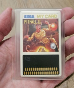 Sega Master Mark III JP Japan Pitfall II My Card C-49E 77523 Tested and Works