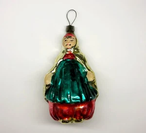 Antiguo adorno de árbol de Navidad de vidrio Shamakhan reina - URSS soviética - Imagen 1 de 12