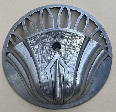 1920s Art Deco Floor Heater Vent Cover Cadillac Hearse Limousine Ambulance VTG - Image 1 of 4