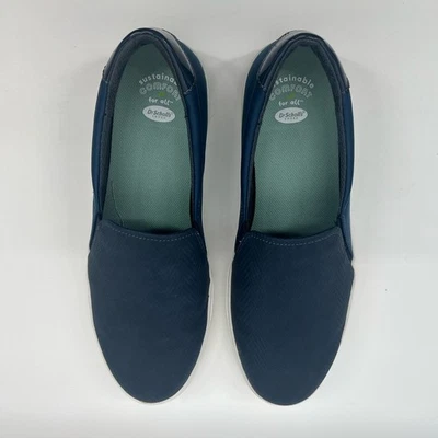 Zapatos/zapatillas sin cordones cómodos sostenibles Dr. Scholl para mujer talla 10M azules Foto 1 de 4