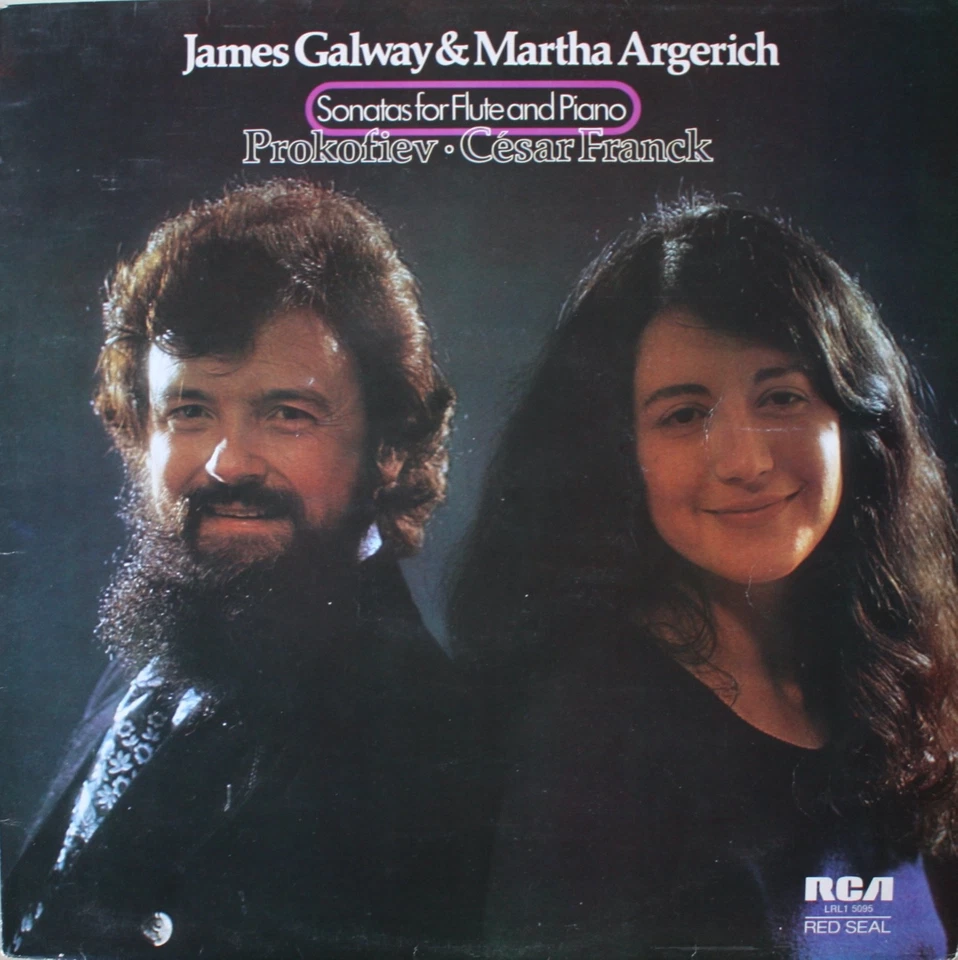 PROKOFIEV FRANCK Sonatas for Flute & Piano Martha Argerich James Galway RCA LP - Photo 1/1