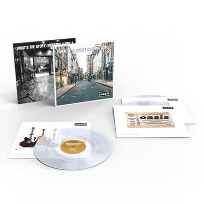 OASIS (WHATS THE STORY) MORNING GLORY ? LTD DELUXE CLEAR VINYL 3LP SEALED NEW - Image 1 of 3