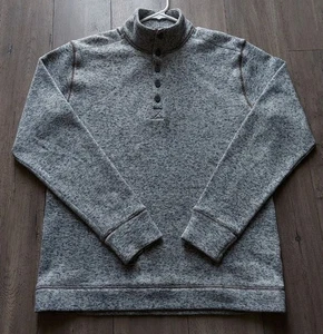 Vintage Men’s Weatherproof Button Top Fleece - Mens Size Medium - Picture 1 of 17