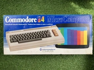 VINTAGE Computing Commodore 64 Original Verpackung - Afbeelding 1 van 9