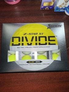 Pelotas de golf Srixon Z-Star XV Divide - blancas/amarillas - Imagen 1 de 3