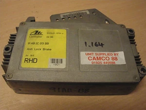 ABS ECU - Ford Escort Orion 1990-95 RHD 91AB2C013BB 91AB-2C013-BB 1664607 - Picture 1 of 1