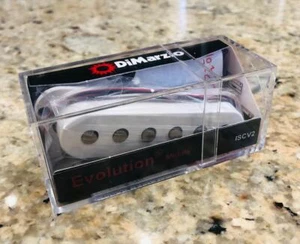 Dimarzio Bianco - Nero ISCV2 Ibanez Jem Steve Vai Evo Evolution Pickup Medio RG - Foto 1 di 1