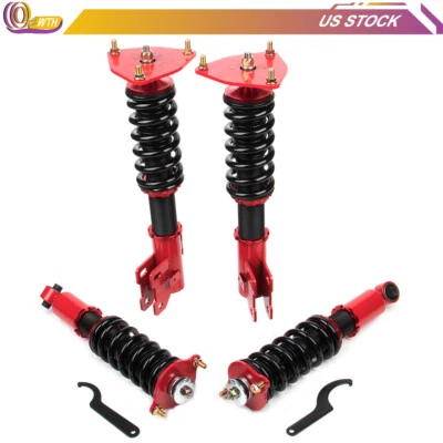 Complete Coilover Kits For Mitsubishi 3000GT AWD 91-99 Adj Height Shocks Struts Foto 1 de 4