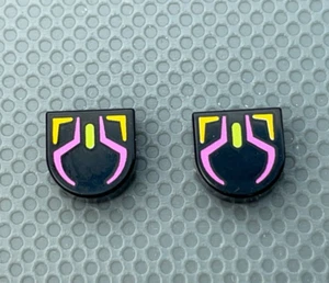 LEGO Minifigure Black Gaming Computer Mouse Series 25 E-Sports Gamer (x2) - Picture 1 of 7