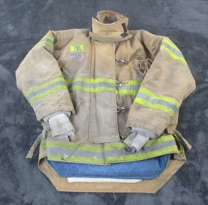 Morning Pride Firefighter Jacket 48 29/35 34 Turnout Lined Vintage 2005 - Picture 1 of 15