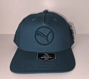 PUMA Generate Flat Brim Cap Size Medium - Men Color - Teal - Picture 1 of 5