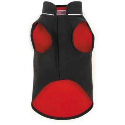 Kong Reversible Microfleece Vest Black/Red XXSmall - NEW! Fast Free Shipping! - Image 1 of 2