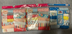 Fruit Of The Loom Wonder Nation Girls 42 Pairs Underwear Cotton Size 4 Hipsters - Picture 1 of 4