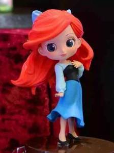 Disney Dibujos Animados Q Posket Petit Ariel La Sirenita Vestido Azul Figura Muñeca - Imagen 1 de 4