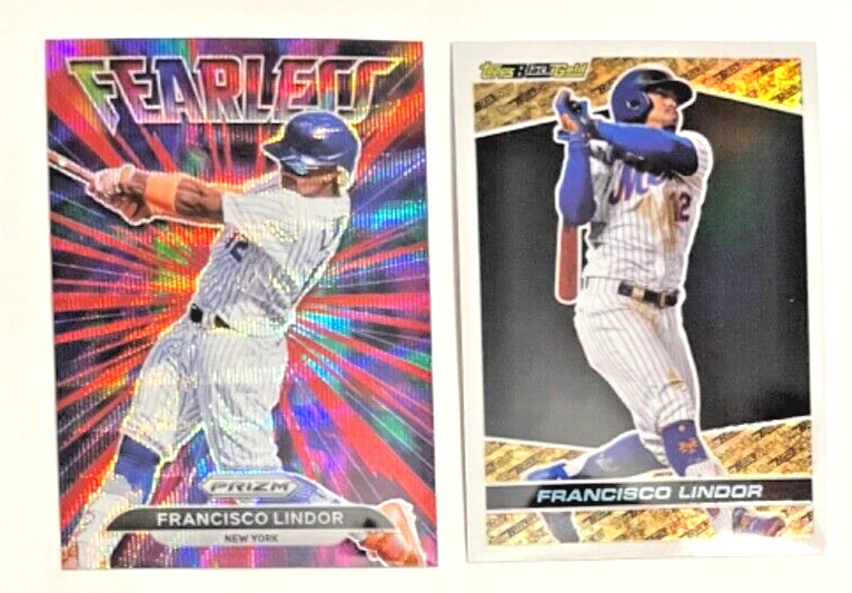 2022 Panini Prizm #FL-13 Francisco Lindor Fearless /99 - Image 1 of 2