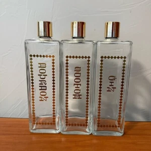 Set 3 Decanter Alcool MCM Vintage anni 60 Scotch Gin Bourbon Bar Carrello Twist - Foto 1 di 4
