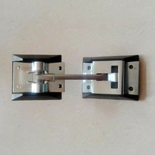 Metal RV Camper Container Accessories Windproof Hinge Door pole Holder Latch Kit