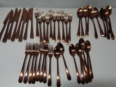 HF Signature China 270 Latón Chapado Hampton Forge 45 Piezas Cobre? Foto 1 de 4