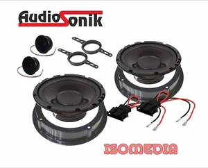 WOOFER + TWEETER 165mm + CONNETTORI, SUPPORTI POSTERIORI VOLKSWAGEN GOLF SERIE 5 - Foto 1 di 6