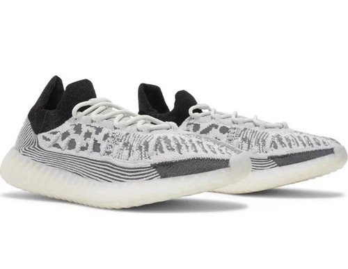 Adidas Yeezy 350 V2 CMPCT Panda bianco ardesia taglia 9 Regno Unito nuove con scatola