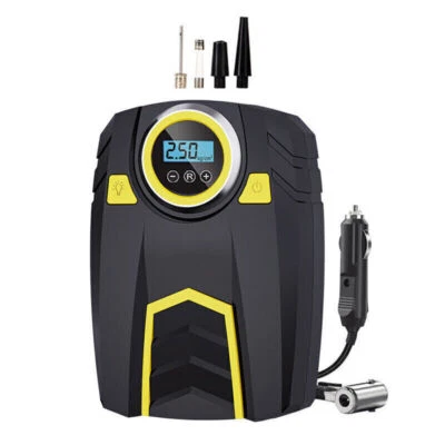 Car Tyre Inflator Pump Digital Portable Tyre Air Compressor Pump 12V Electric - Image 1 of 4