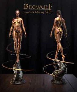 Grendel's Mother Statue 3D Print Unpainted/Unassembled - Picture 1 of 4