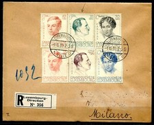 G46-29 LUSSEMBURGO 1939 20° Anniversario di regno della Granduchessa Carlotta, A