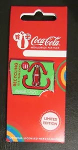 Distintivo Spilla Coco-Cola Edizione Limitata Giochi Olimpici Londra 2012 mai usato - Giorno 11 - Foto 1 di 2